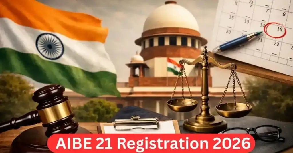 AIBE 21 Registration 2026